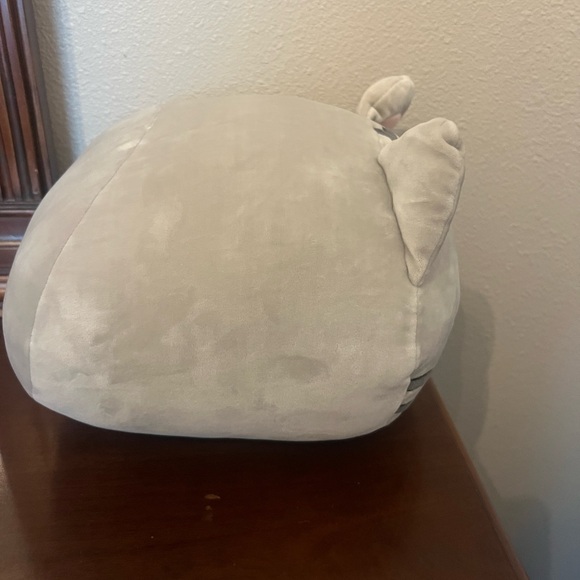 Squishmallows Tally the Gray Cat Plush with Pink Accents stackable - Picture 7 of 8